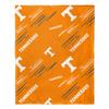 Northwest Art Mall NCAA Slashed Pillow 14X14 and Throw Blanket 40X50 Set with Back Pocket, Tennessee Volunteers view 4
