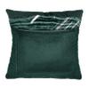 Northwest Art Mall NCAA Slashed Pillow 14X14 and Throw Blanket 40X50 Set with Back Pocket, Michigan State Spartans view 3