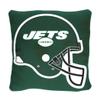 Northwest NFL Slashed Pillow 14X14 and Throw Blanket 40X50 Set with Back Pocket, New York Jets view 2