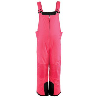 Hudson Baby Unisex Snow Bib Overalls, Solid Fuchsia, 18-24 Months