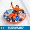 Wow Sports POW Snow Tube, Snow Sled for Kids, Inflatable Snow Tubes for Sledding Heavy Duty, Kids Sled Snow Toys view 4