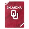 Northwest NCAA Silk Touch Sherpa Throw Blanket 60X80, Oklahoma Sooners view 1