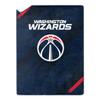 Northwest Art Mall NBA Silk Touch Sherpa Throw Blanket 60X80, Washington Wizards view 1