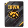 Northwest NCAA Silk Touch Sherpa Throw Blanket 60X80, Iowa Hawkeyes view 1