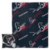 Northwest NFL Slashed Pillow 14X14 and Throw Blanket 40X50 Set with Back Pocket, Houston Texans view 1