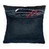Northwest NFL Slashed Pillow 14X14 and Throw Blanket 40X50 Set with Back Pocket, Houston Texans view 3