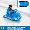 Wow Sports Bobsled Snow Tube, Inflatable Snow Sled with Tow Rope, Snow Sleds for Kids Sledding, Kids Inflatable Bobsled Tube view 2