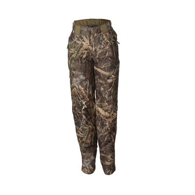 Banded Women's White River Waterproof Breathable Warm Taped Seams Outdoor Hunting Wader Pants | Reinforced Heel Wear Cutouts, Realtree MAX7, Large