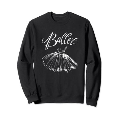 Ballet Tutu Ballerina Dancer Graphic Sweatshirt