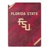 Northwest NCAA Silk Touch Sherpa Throw Blanket 60X80, Florida State Seminoles view 1