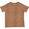 RABBIT SKINS Soft Cotton Toddler T-Shirt Boys Girls | Little Kids Tee| Blank Child Tshirt, Brown Reptile, 4 view 1