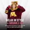 Plushible Wearable Blanket Hoodie - Oversized University of Minnesota Golden Gophers Long Sleeve Sweatshirt Pocket - 2-in-1 Oversized Hoodie Blanket Pillow - Cozy Snugible Gifts for Men and Women view 4