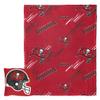 Northwest NFL Slashed Pillow 14X14 and Throw Blanket 40X50 Set with Back Pocket, Tampa Bay Buccaneers view 1