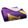 Northwest NBA Silk Touch Sherpa Throw Blanket 60X80, Los Angeles Lakers view 2