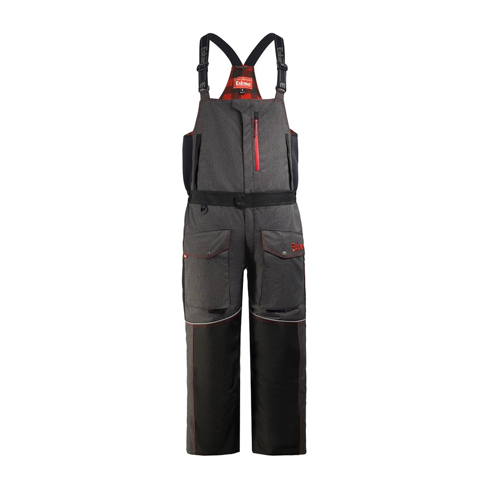 Eskimo Keeper Bibs, Men's, Forged Iron Heather, 39444, 2X-Large