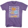 American Classics Woodstock Dove Logo Aug 1969 Peace Sign T Shirt Purple view 1