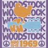American Classics Woodstock Dove Logo Aug 1969 Peace Sign T Shirt Purple view 2