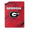 Northwest NCAA Silk Touch Sherpa Throw Blanket 60X80, Georgia Bulldogs view 1