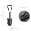 iChewie - Folding Emergency Shovel - Survival Entrenching Tool with Wood Saw Edge and Tactical Carry Case - 22.64" / 57.50cm, Black view 2