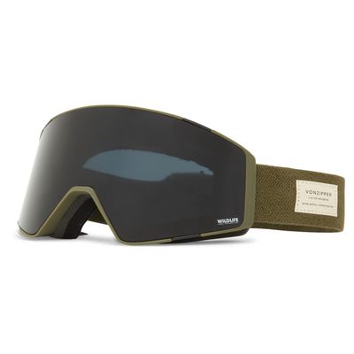 VonZipper Unisex Capsule Snow Sport Goggle - Sin Milspec Frame | Wildlife Blackout Lens
