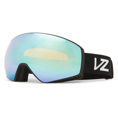 VonZipper Jetpack Snow Sport Goggle - Black Satin Frame | Wildlife Stellar Chrome Lens
