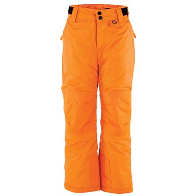 Hudson Baby Toddler and Kids Snow Pants, Orange, Small