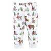 Hudson Baby Unisex Baby Cotton Pants and Leggings, Christmas Forest, 3-6 Months view 3