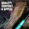 Nirvana PhoenixGLASS Fiberglass Fly Rod with Case, 6wt - 8ft 3in w/Fighting Butt view 2