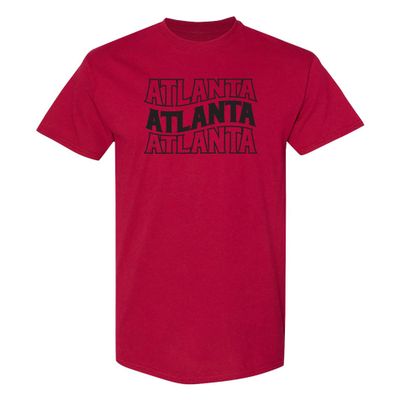 Atlanta Wave - Sports Team Color T Shirt - 2X-Large - Cardinal