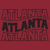 Atlanta Wave - Sports Team Color T Shirt - 2X-Large - Cardinal view 2