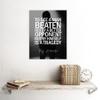 Artery8 Sport Quote Boxing Manager Cus DAmato A Man Beaten By Himself Is A Tragedy Typography Art Print Canvas Premium Wall Decor Poster Mural view 2