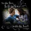 Twilight T Shirt Edward Cullen Lion in Love with Lamb Adult Short Sleeve T Shirts Twilight Movies Graphic Tees Black view 4