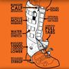 HAZARD 4 Mandogator(TM) Modular Boot Gaiters, 1 Pair (Coyote, X-Large) view 2