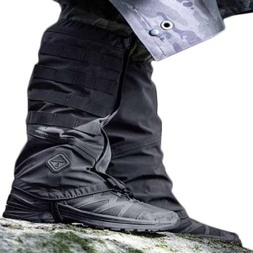 HAZARD 4 Mandogator(TM) Modular Boot Gaiters, 1 Pair (Black, X-Large)