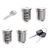 Lock Cylinders 4 Pack Replacement for Yakima SKS Car Rack System Components Lockable Accessories Lock Cylinders, Includes 4 Cylinders Cores, 2 Opening Keys and 1 Control Key view 1