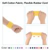 PATIKIL Sports Wristbands 8x8cm, 6 Pack Cotton Terry Cloth Absorbent Sweatband for Tennis Basketball Working Out Athletic Running, Pink view 3