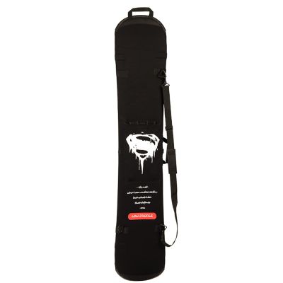 WEALTHY73 Portable Snowboard Bag Snowboard Equipment Protective Board Cover Rubber Protective Leather Shell SBR Elastic Fabric Waterproof and Wear-Resistant,Black,140CM