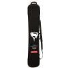 WEALTHY73 Portable Snowboard Bag Snowboard Equipment Protective Board Cover Rubber Protective Leather Shell SBR Elastic Fabric Waterproof and Wear-Resistant,Black,140CM view 1