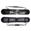 WEALTHY73 Portable Veneer Cover Snowboard Bag Elastic Knitted Wrapping Ski Backpack Ski Equipment Storage Wear-Resistant One-Piece Molding,Black,160CM view 1