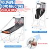 Outspurge Foldable Electronic Dual Basketball Arcade Game,Double Shot 2 Player, 8 Game Options w/4 Balls LED Scoring System & Indoor Basketball Game for Youth, Adults view 2