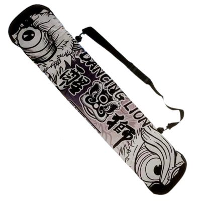 WEALTHY73 Snowboard Bag Snowboard Ski Bag SBR Elastic Diving Material Thickened Wear-Resistant Waterproof Single Shoulder Storage Bag, Lion,155CM