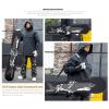 WEALTHY73 Portable Veneer Cover Snowboard Bag Elastic Knitted Wrapping Ski Backpack Ski Equipment Storage Wear-Resistant One-Piece Molding,Black,155CM view 4