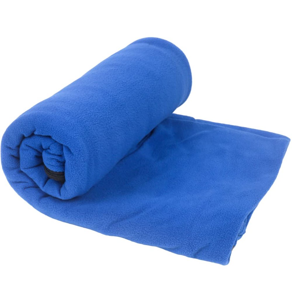 Creative Double-Sided Fleece Sleeping Bag for Camping Lightweight Portable Travel Blanket for Outdoor Activities Hiking and Picnics
