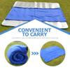 Creative Double-Sided Fleece Sleeping Bag for Camping Lightweight Portable Travel Blanket for Outdoor Activities Hiking and Picnics view 3