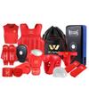 Wesing MMA Set 12pcs Boxing Kit Kickboxing Set Martial Arts Equipment for Men Women Muay Thai Sparring Training Gear (S, Red) view 1