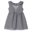 Beganly Toddler Baby Girls Cotton Ruffle Backless Sleeveless Swing Kids Plaid Casual Dresses Black 90 view 2