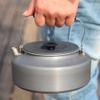 Lixada 1.6L Portable Water Kettle Water Pot Teapot Coffee Pot Indoor Aluminum Alloy Tea Kettle Outdoor Camping Hiking Picnic Pot view 3