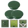 Yardwe 3pcs Golf Cup Cover Plastic Putting Hole Portable Golfing Training Supplies Practice Environment Golf Accessories for Putting Drills view 3
