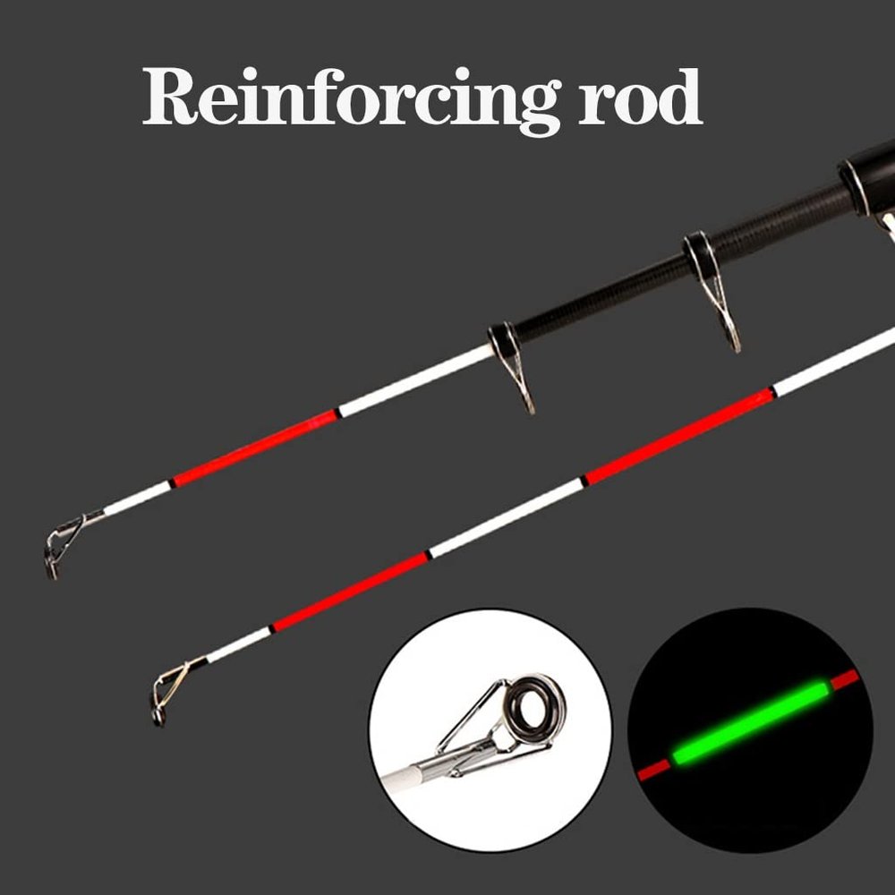 LEIYAN Outdoors Fishing Pole Travel Fishing Rod,2.4m~5.4m Telescopic Surf Casting Spinning Fishing Rod Carbon Fiber Superhard Fishing Pole 60-150g Telescopic Fishing Rod (Color : Black, Size : 4.5m)