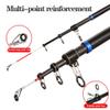 LEIYAN Outdoors Fishing Pole Travel Fishing Rod,2.4m~5.4m Telescopic Surf Casting Spinning Fishing Rod Carbon Fiber Superhard Fishing Pole 60-150g Telescopic Fishing Rod (Color : Black, Size : 4.5m) view 2